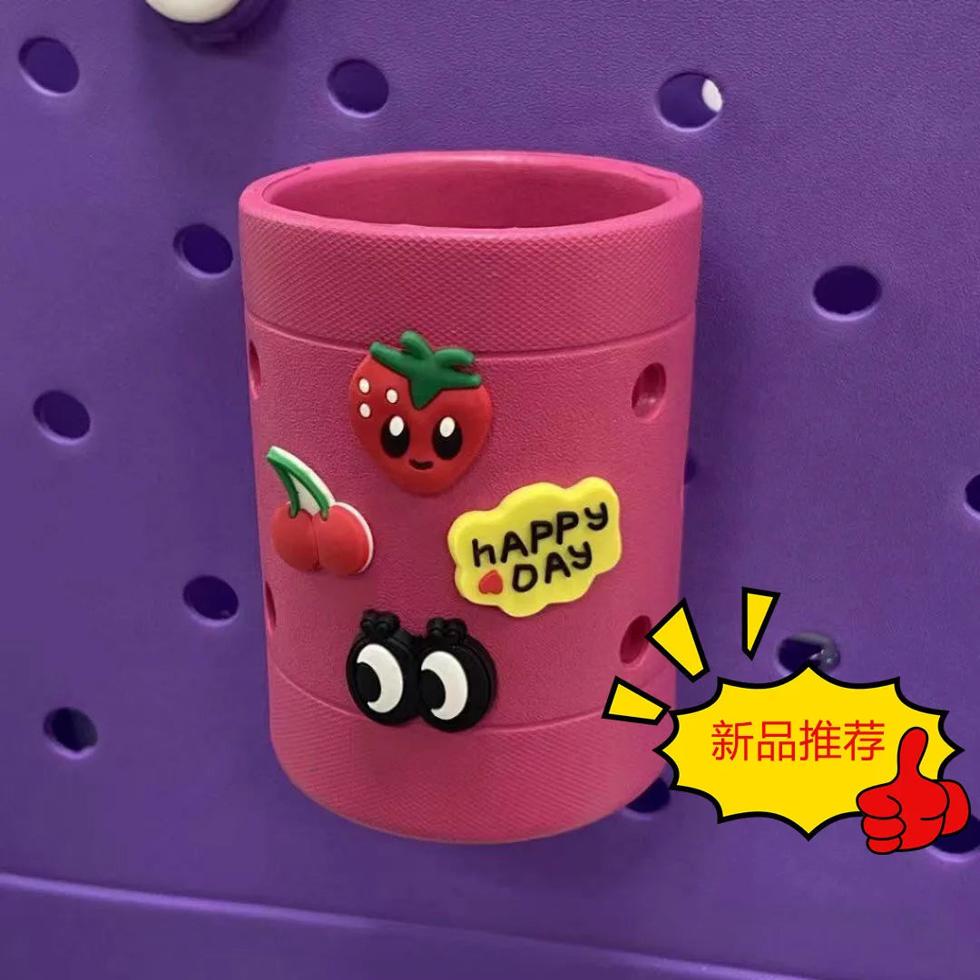 Suporte Criativo para Copos para Bolsas Fluvva